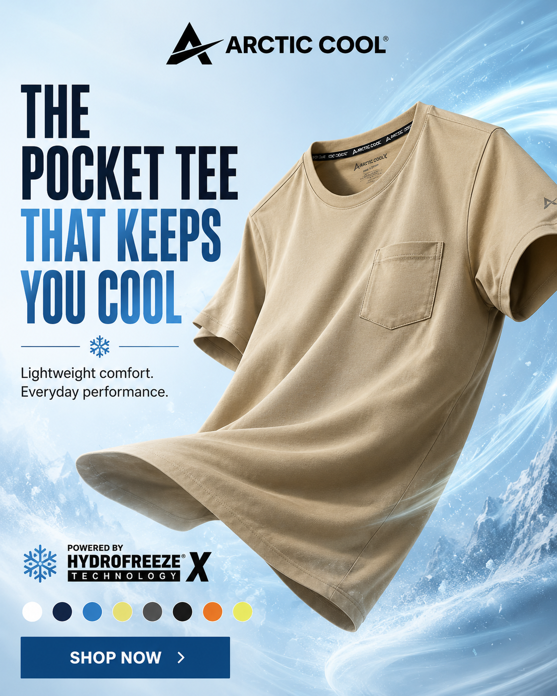 Arctic Cool Facebook ad