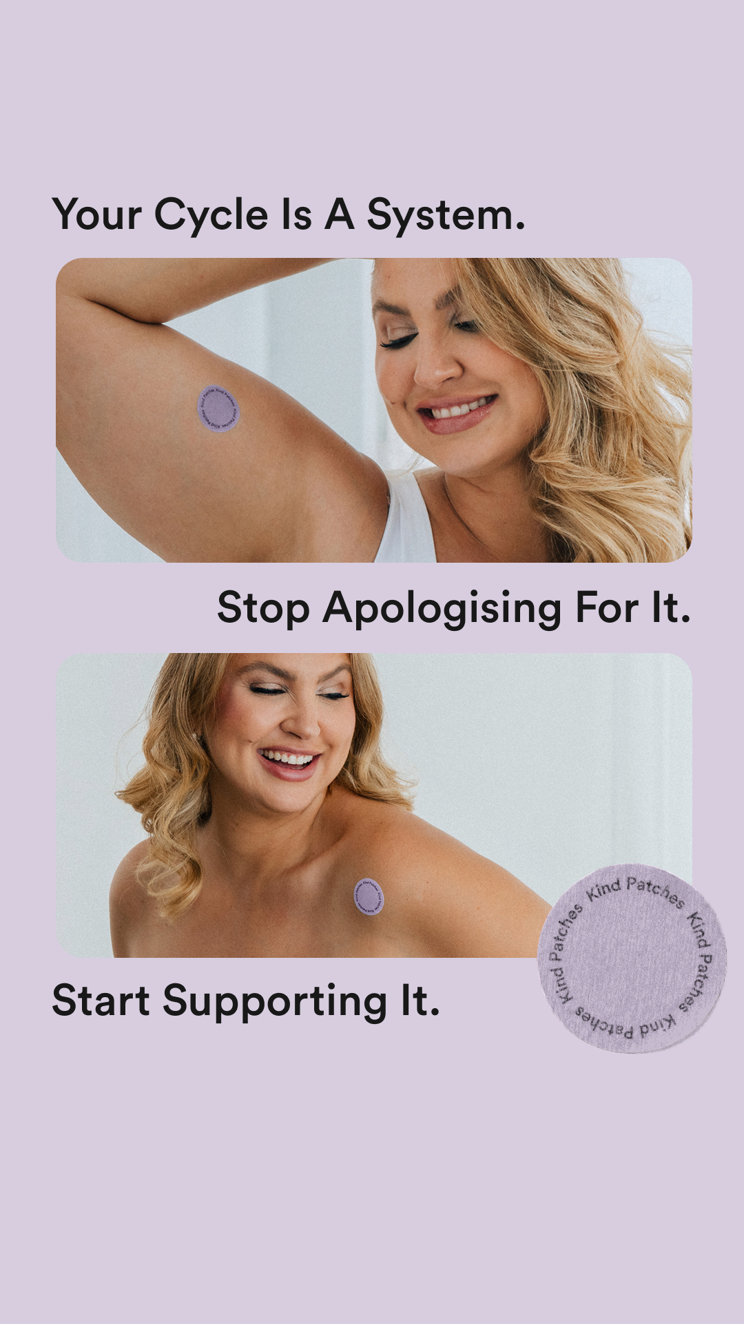 Kind Patches Facebook ad