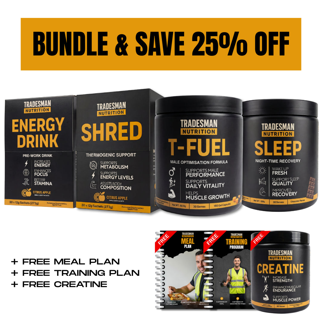 Tradesman Nutrition Facebook ad
