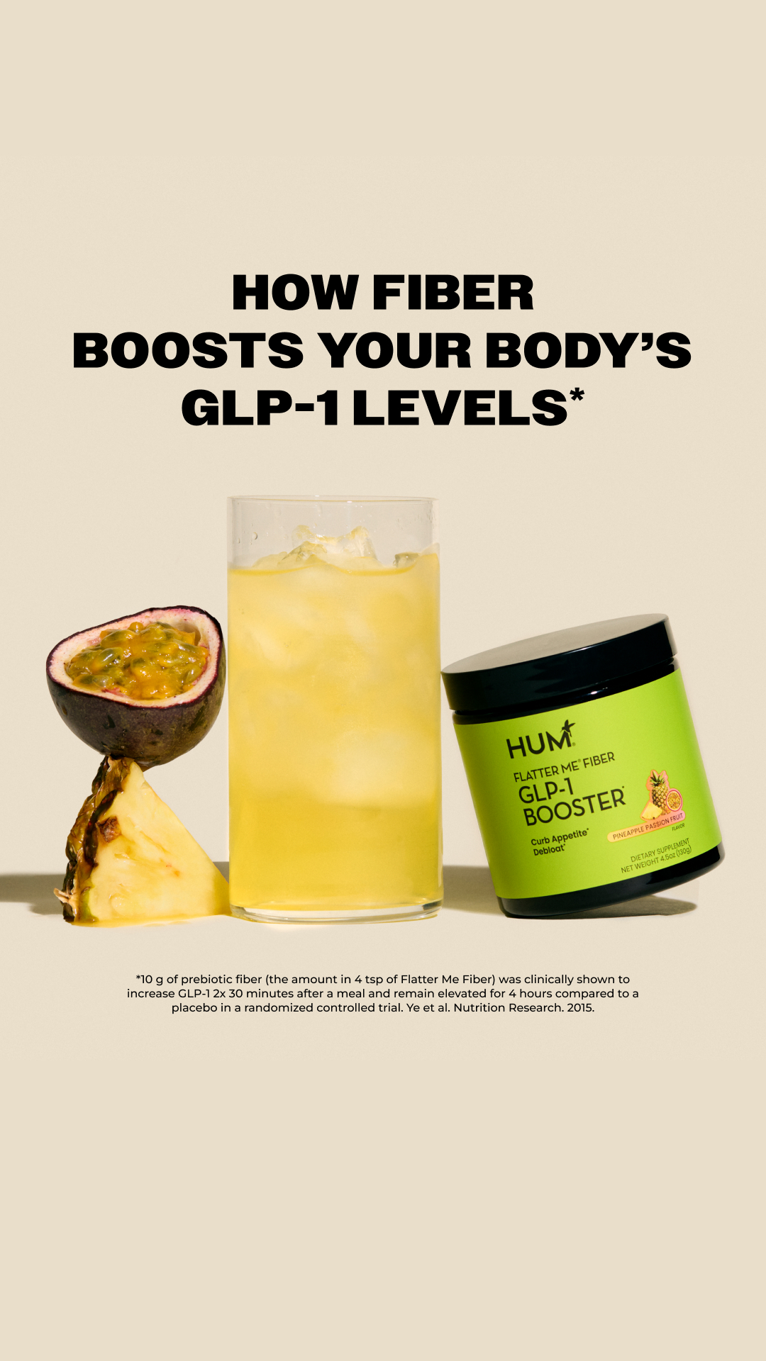 HUM Nutrition Facebook ad