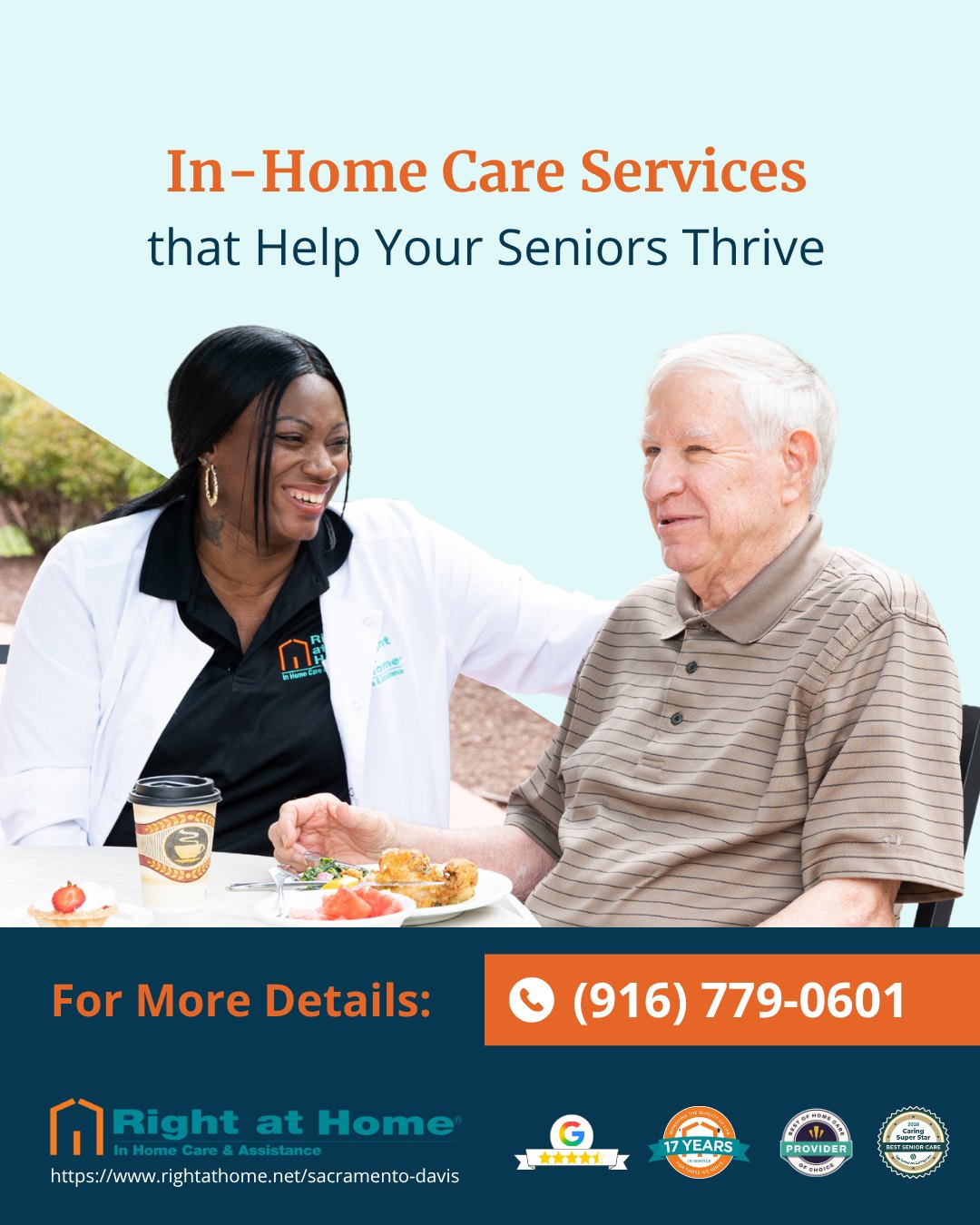 Right at Home Facebook ad: In Home Care Services | Senior Care Services | Right at…