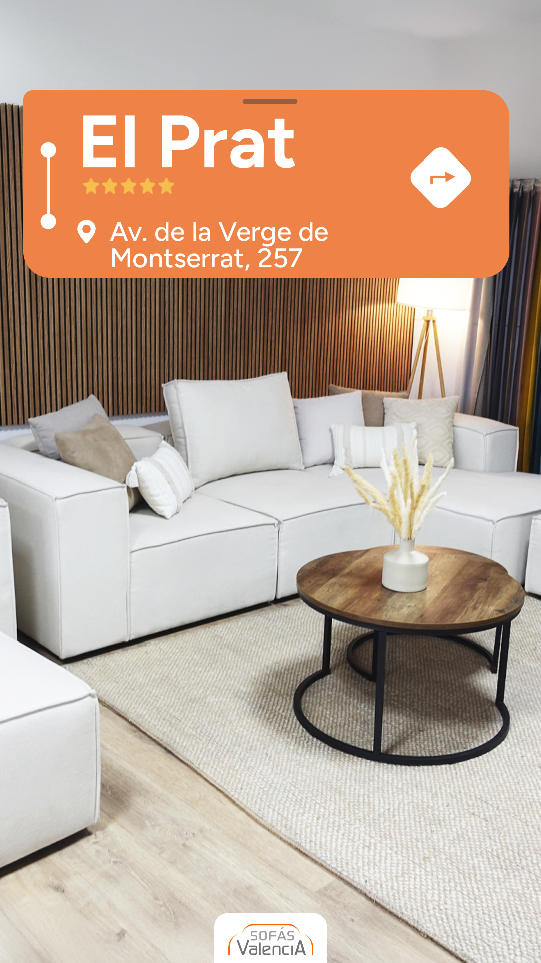 Sofás Valencia Facebook ad from Jun 18, 2026
