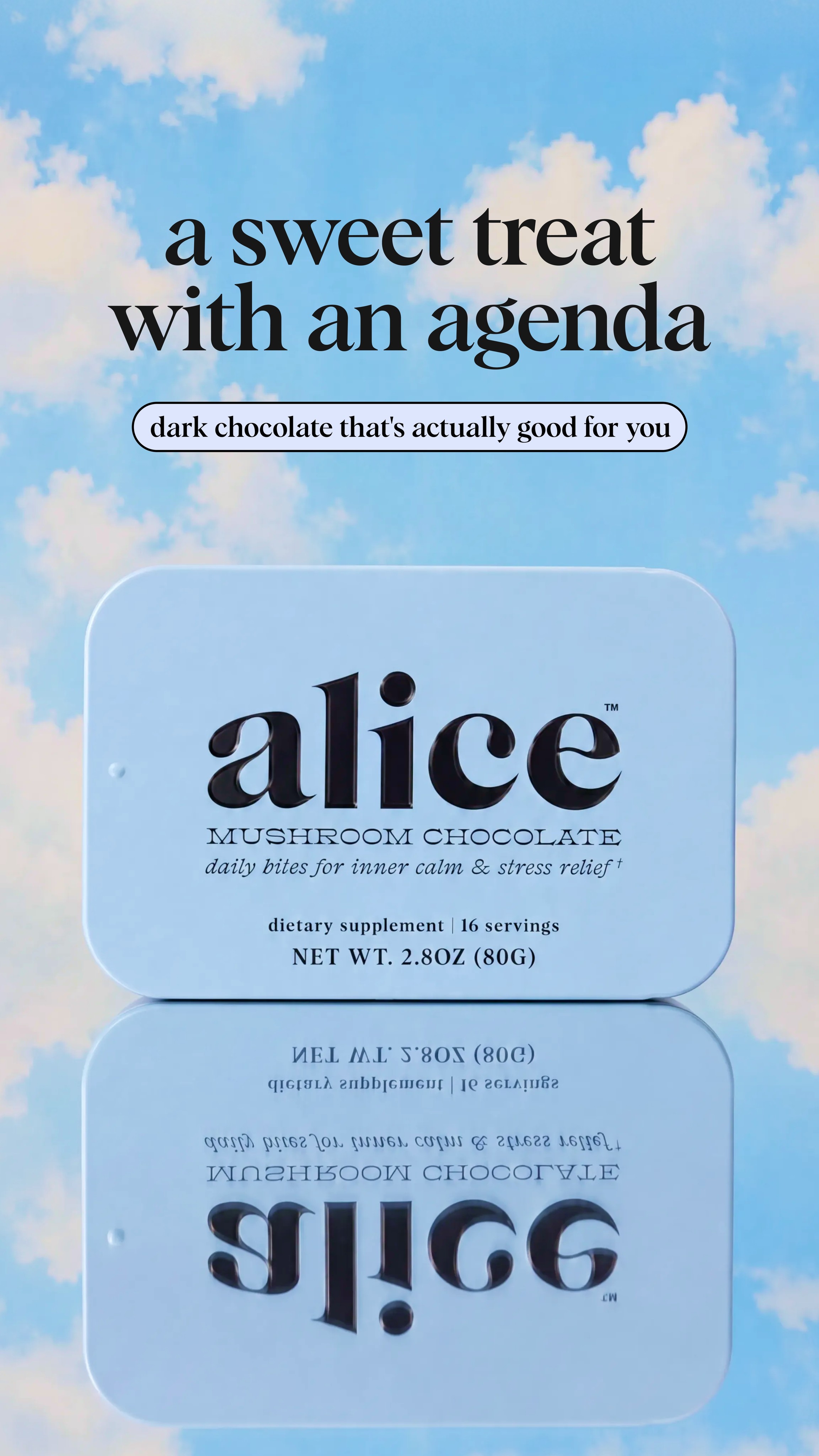 Alice Mushrooms Facebook ad