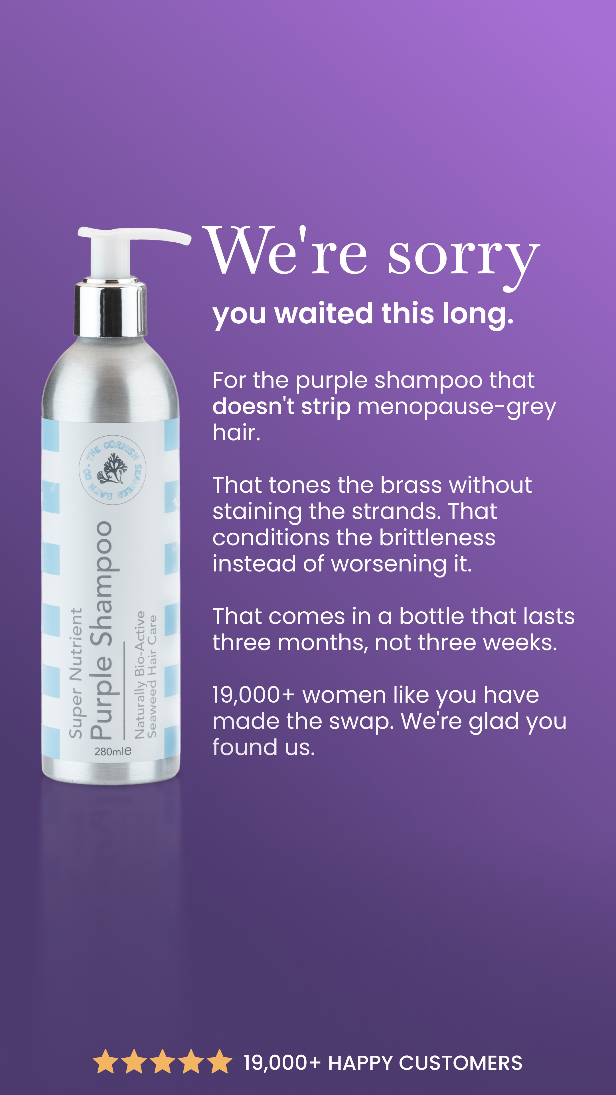 The Cornish Seaweed Bath Company Facebook ad