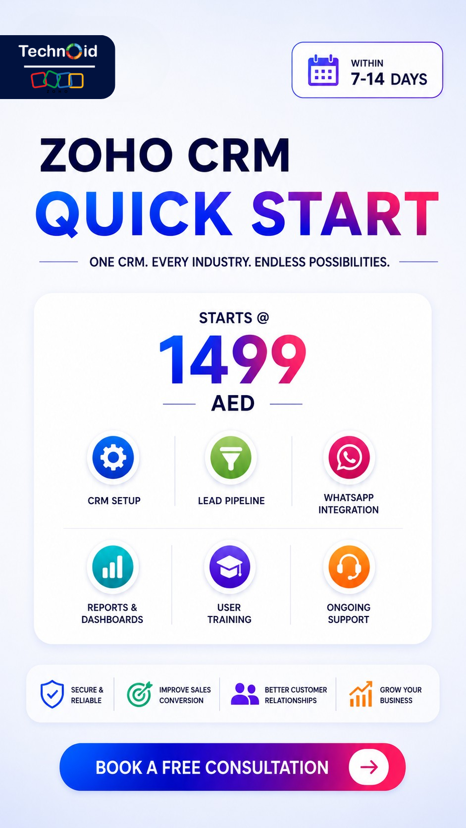 Technoid FZE Facebook ad from Jun 26, 2026