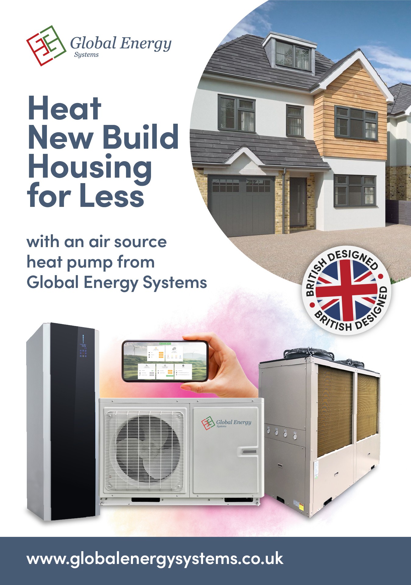 Global Energy Systems Limited Facebook ad: Grow Your Projects with Heat Pump Support
