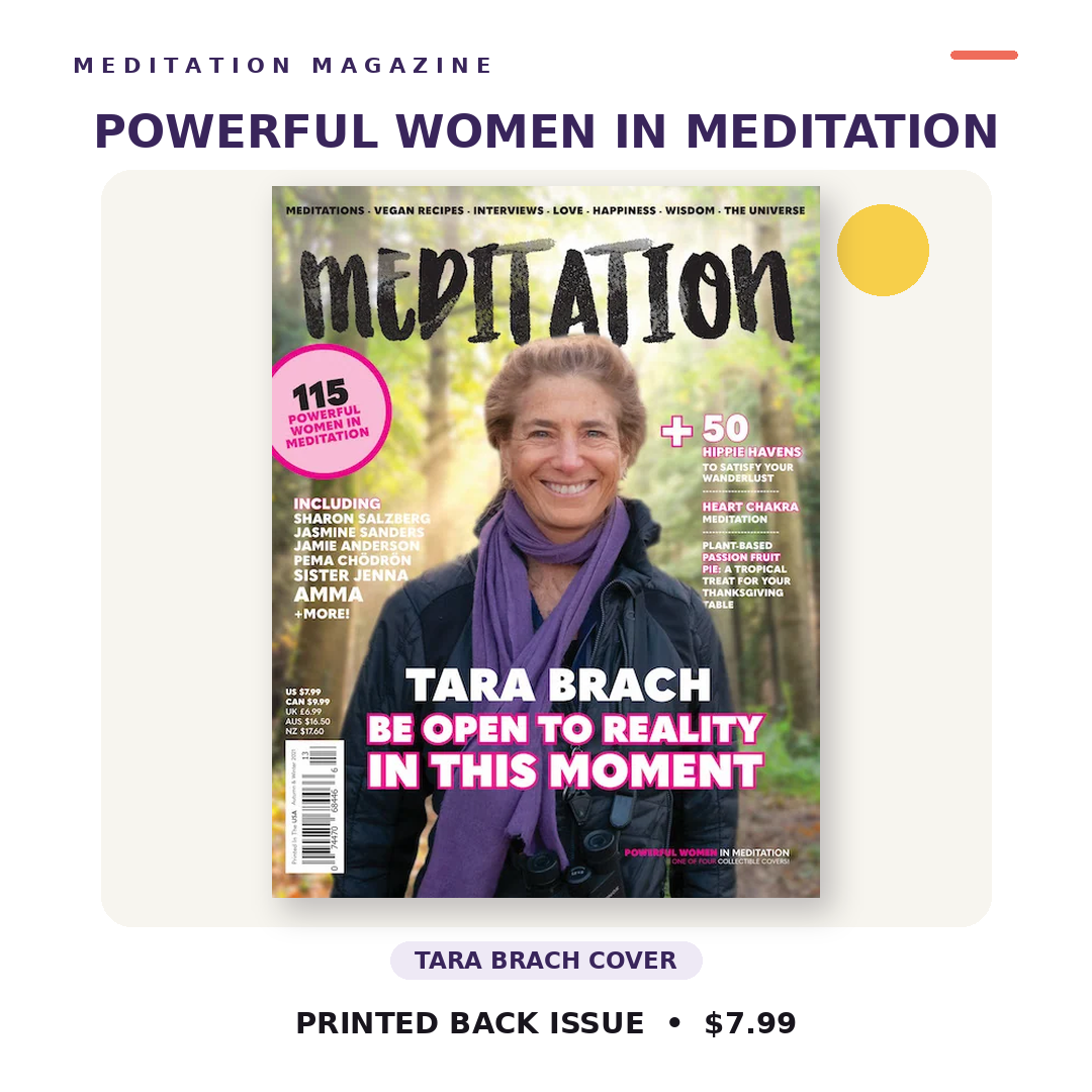 Meditation Magazine Facebook ad: Meet This Moment