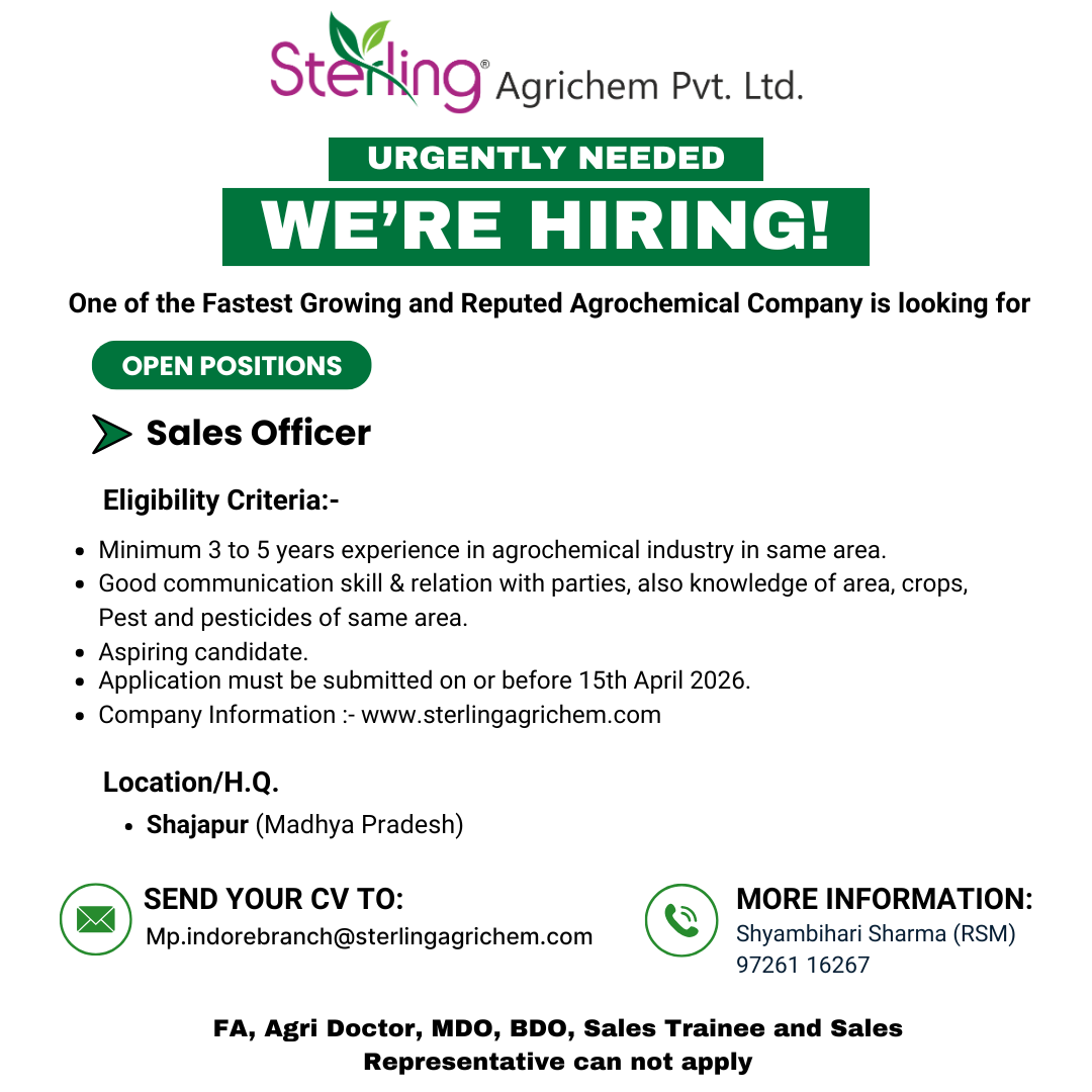 Sterling Agrichem Pvt. Ltd. Facebook ad