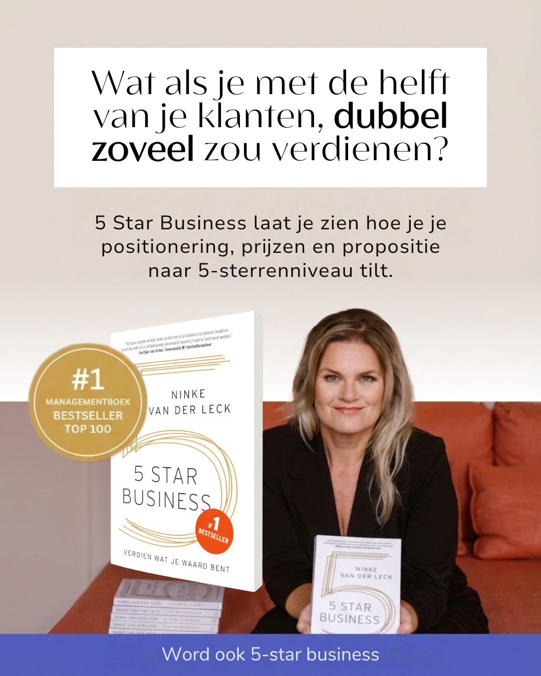 Ninke van der Leck - High Value Businesscoach Facebook ad from May 22, 2026