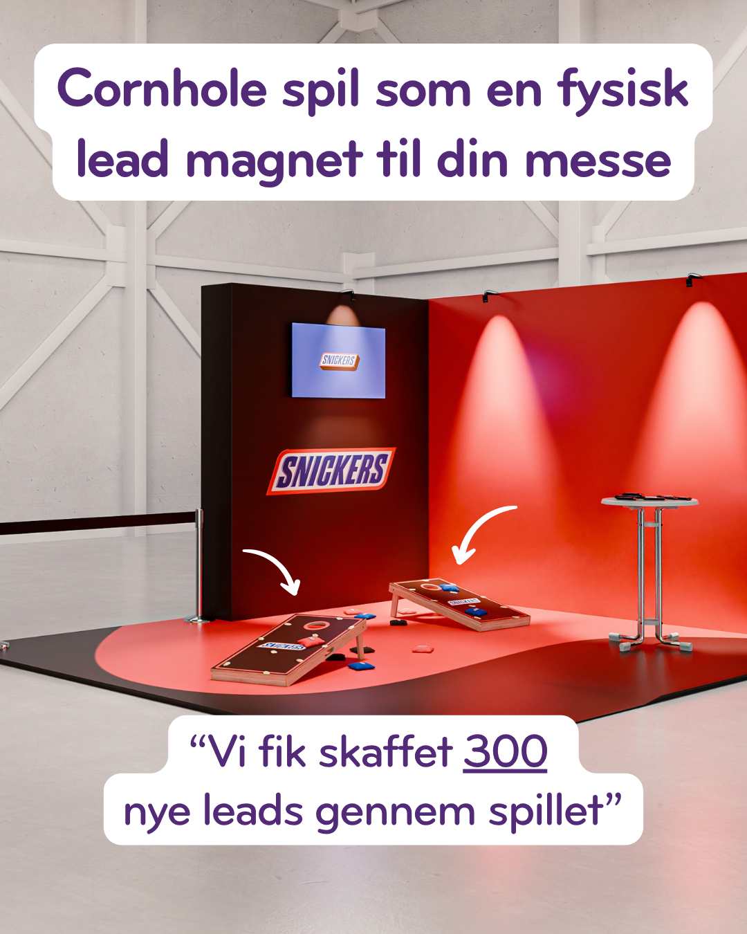 Cornhole.dk Facebook ad from Mar 26, 2026