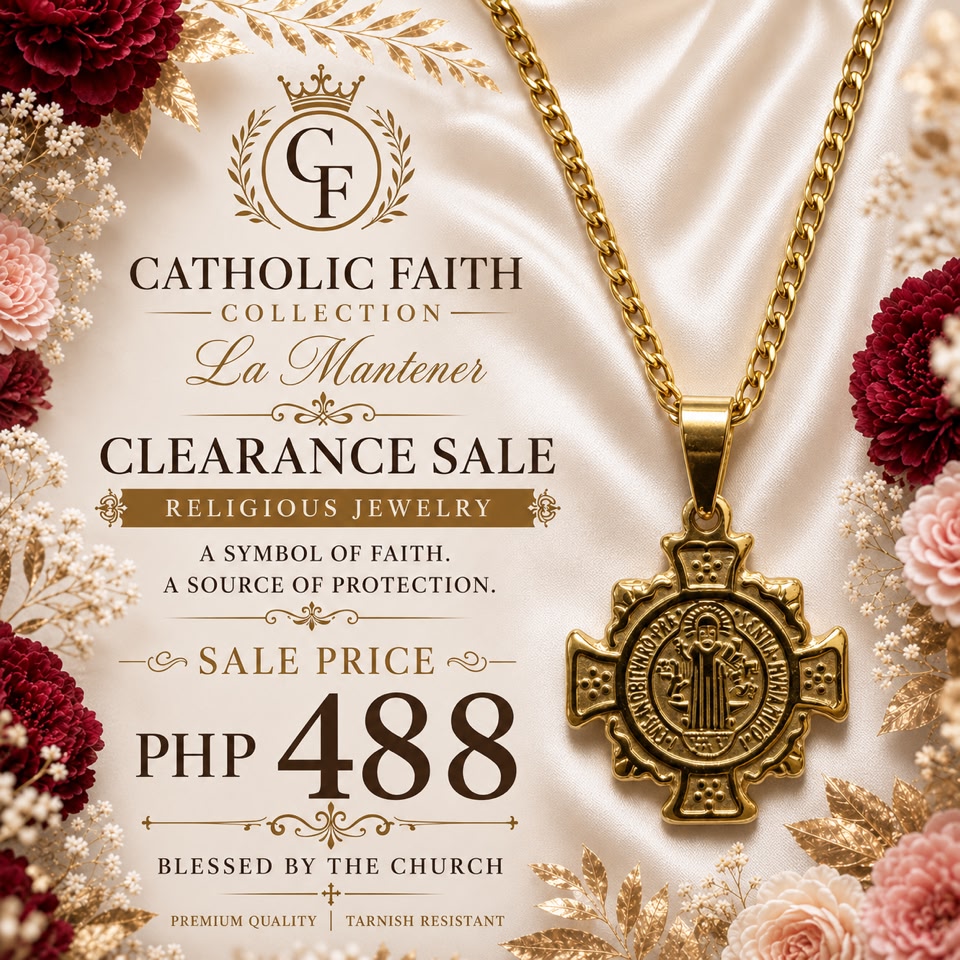 Catholic Faith Collection Mantener La Fe Jewelries Facebook ad