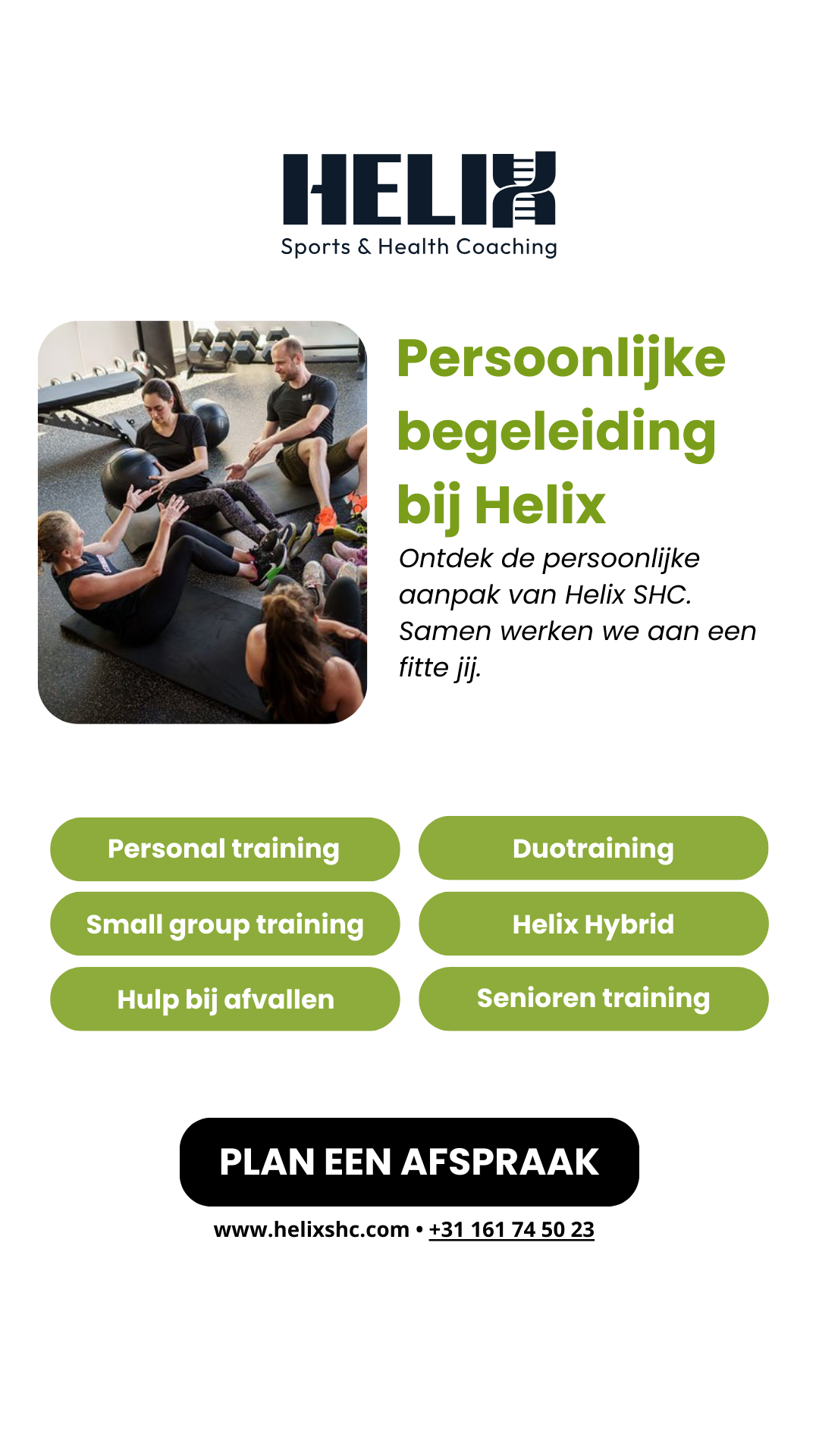 Helix Sports & Health Coaching Facebook ad from Mar 3, 2026