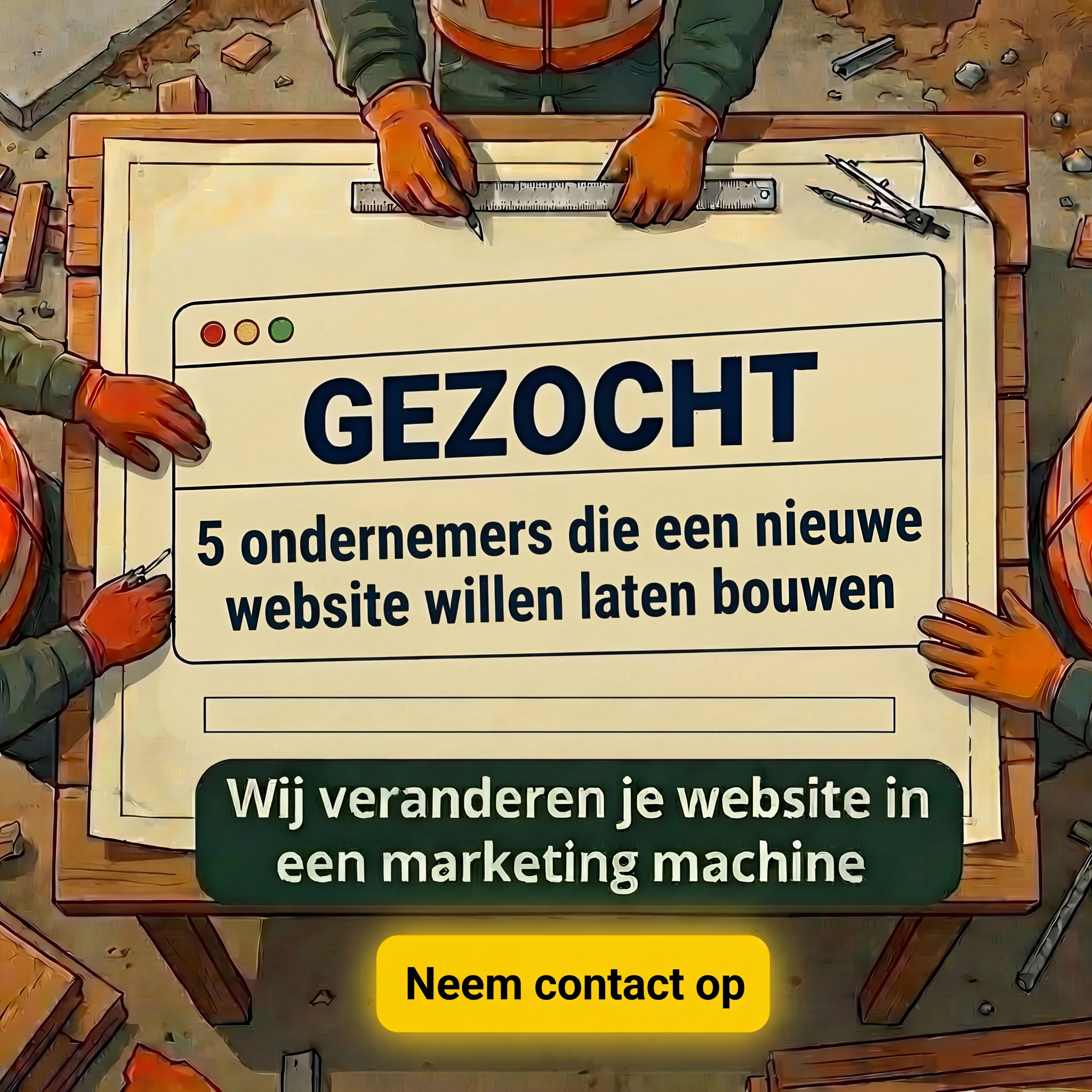 The Marketing Twins Facebook ad