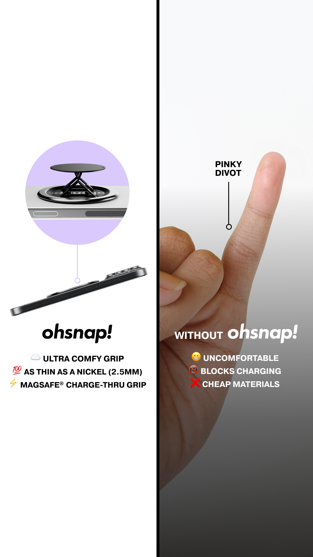 Ohsnap Facebook ad