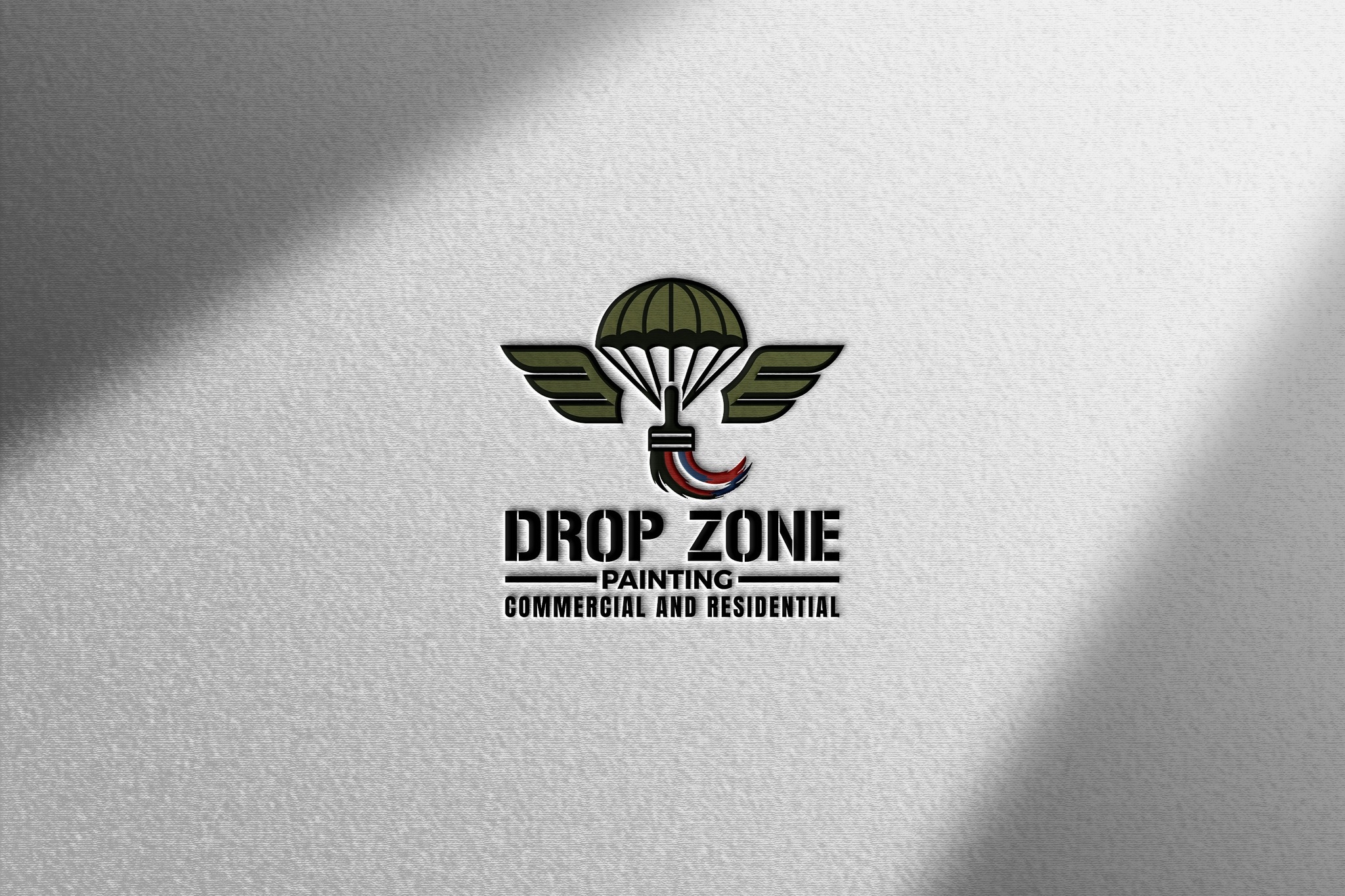 Drop Zone Painting Facebook ad: Drop Zone Painting is a proud veteran-owned local…