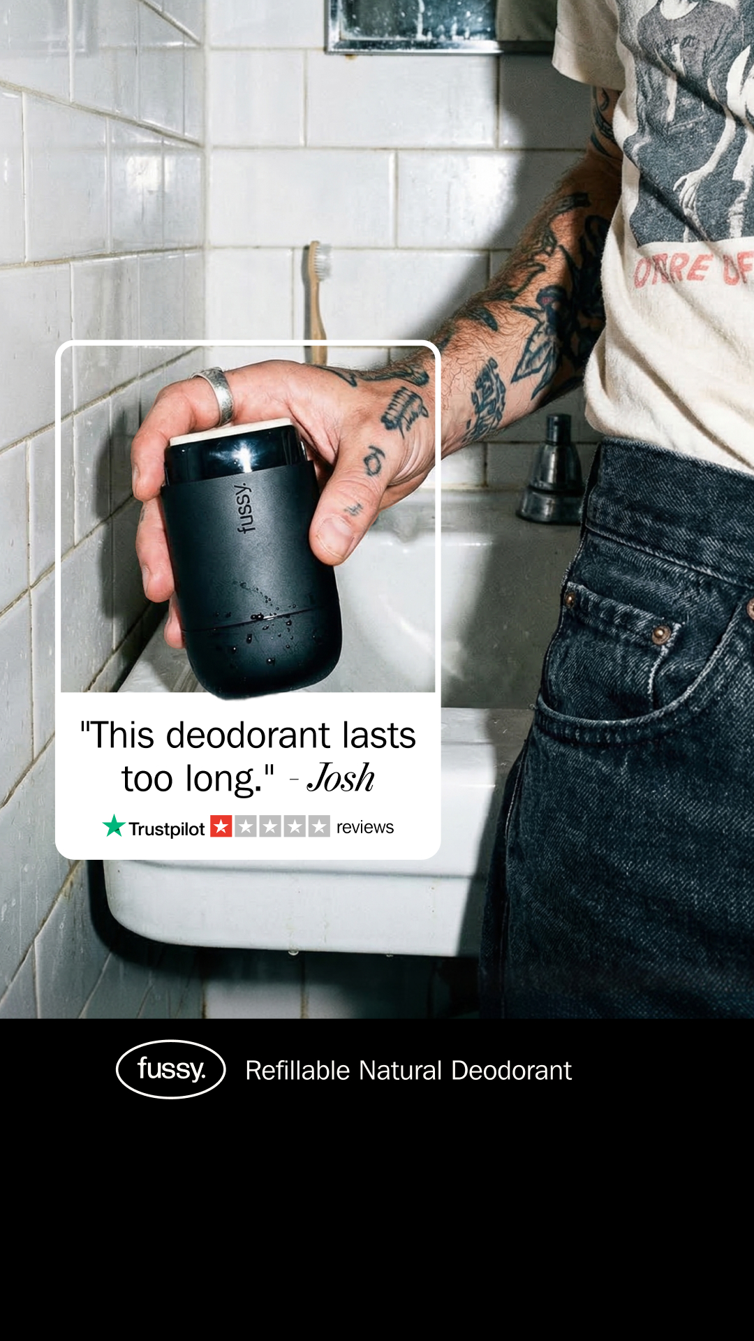 Fussy Facebook ad
