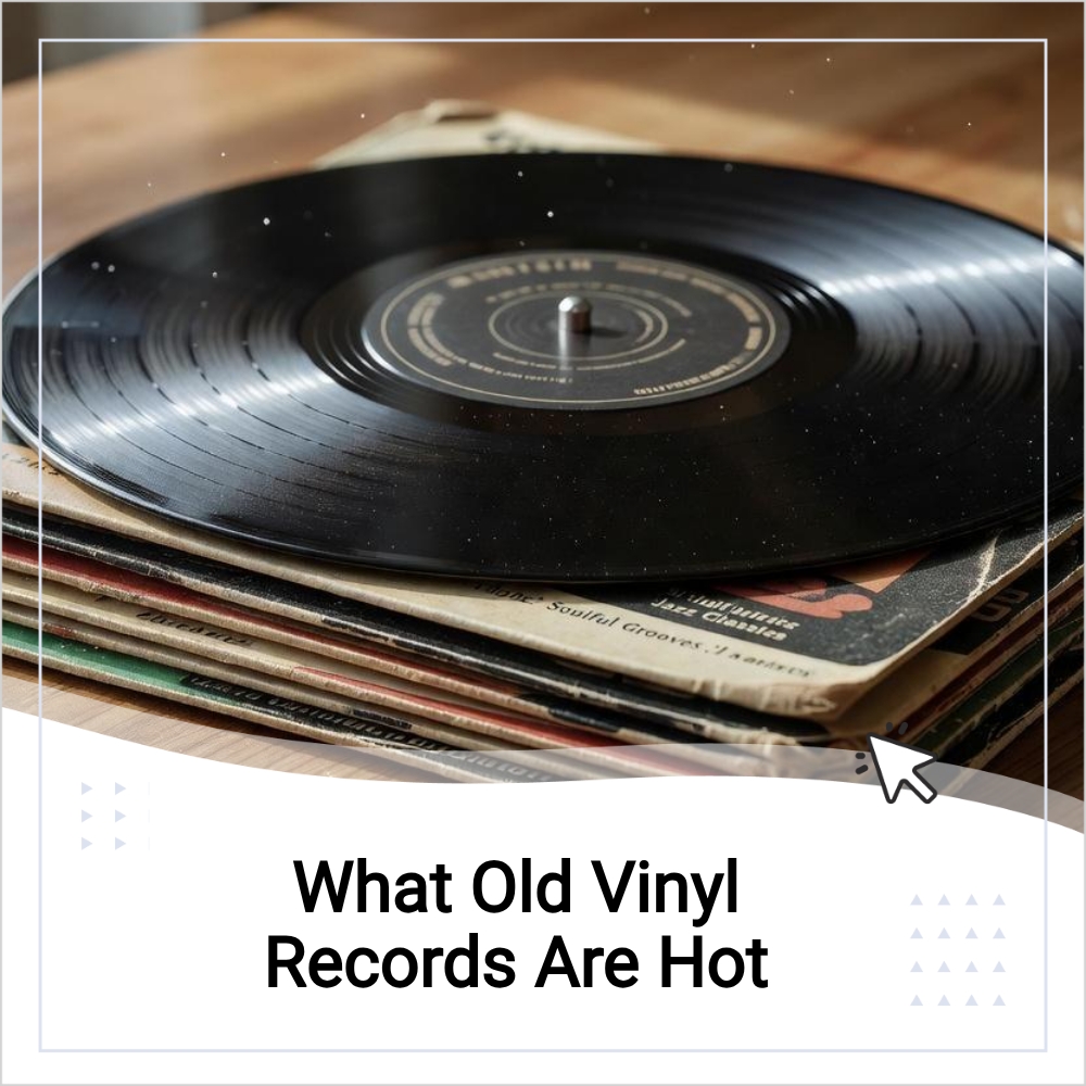 SearchLogik Record Facebook ad: Discover Which Old Vinyl Records Spin Again!