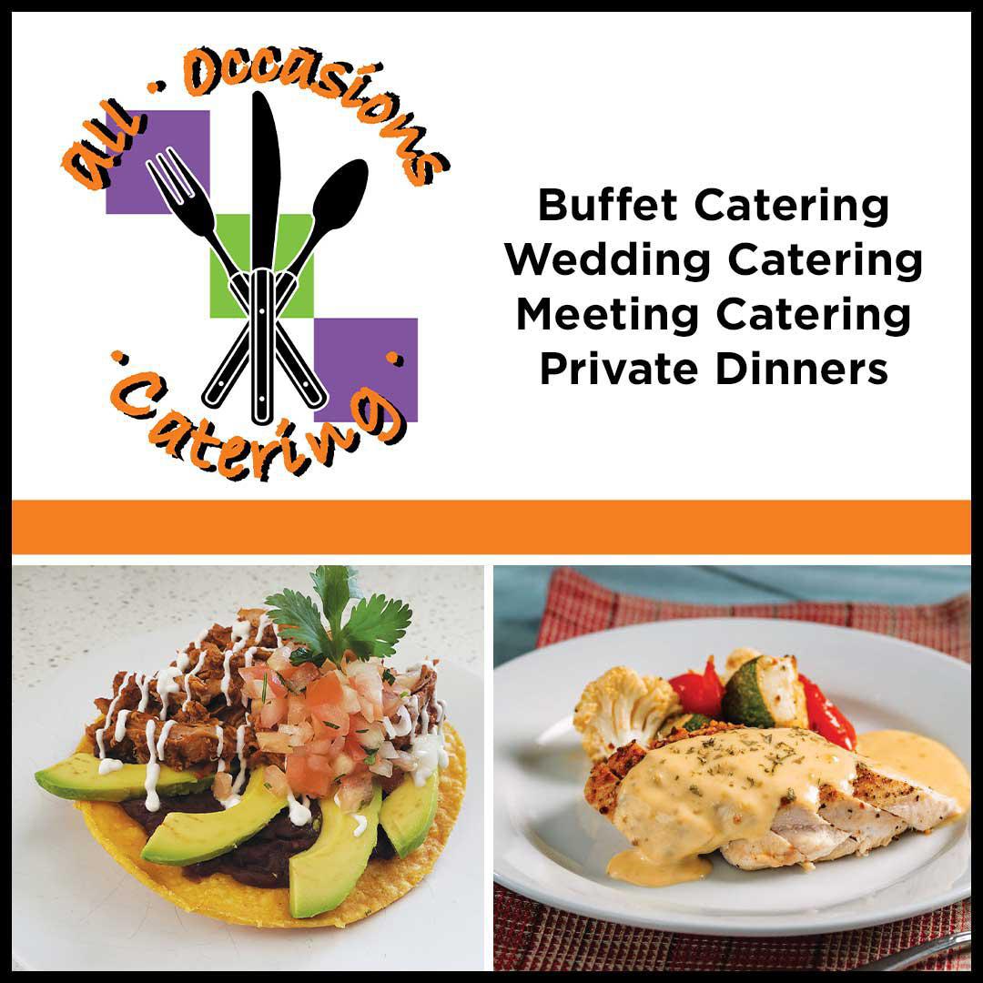 All Occasions Catering Facebook ad