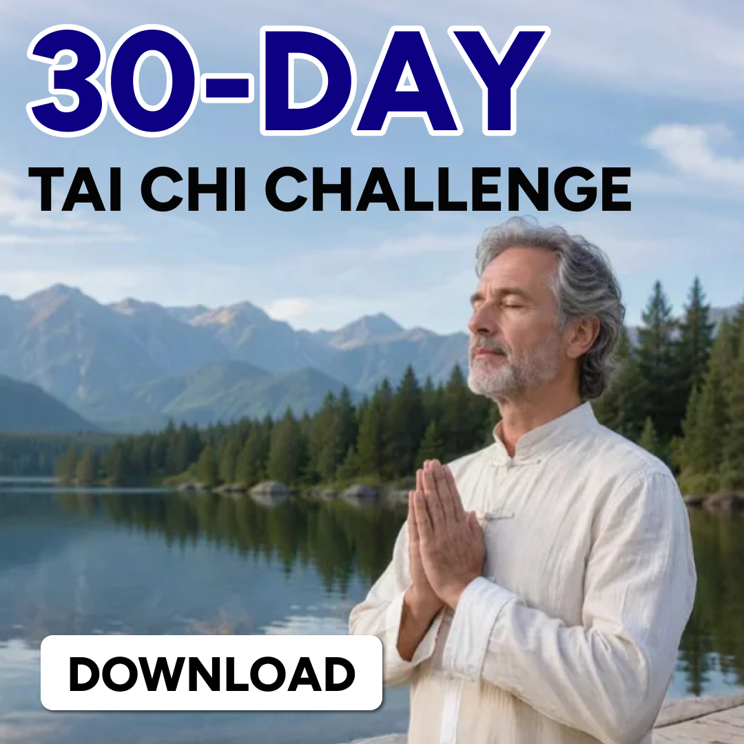 Tai Chi for Beginners at Home Facebook ad: Start your morning with Tai Chi and feel more balanced