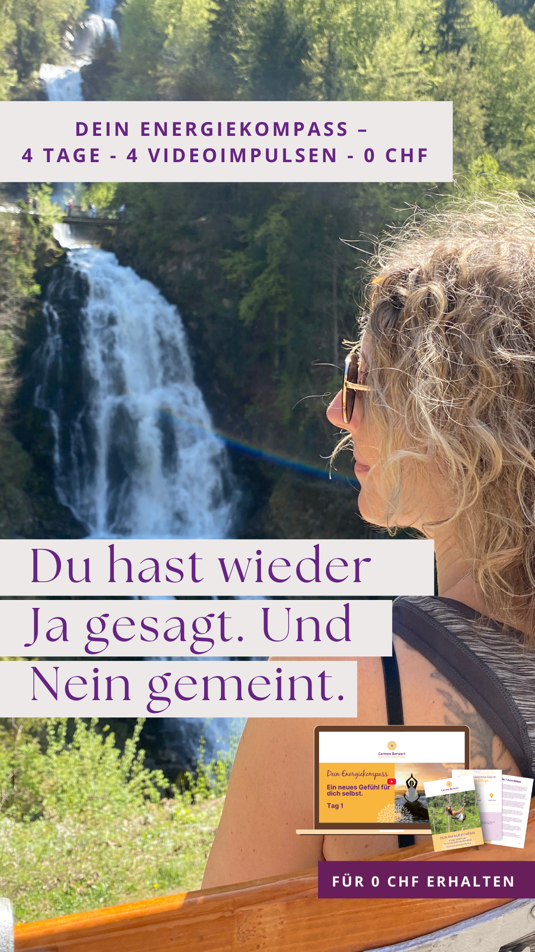 Carmen Berwert - Human Design & Energy Coaching Facebook ad