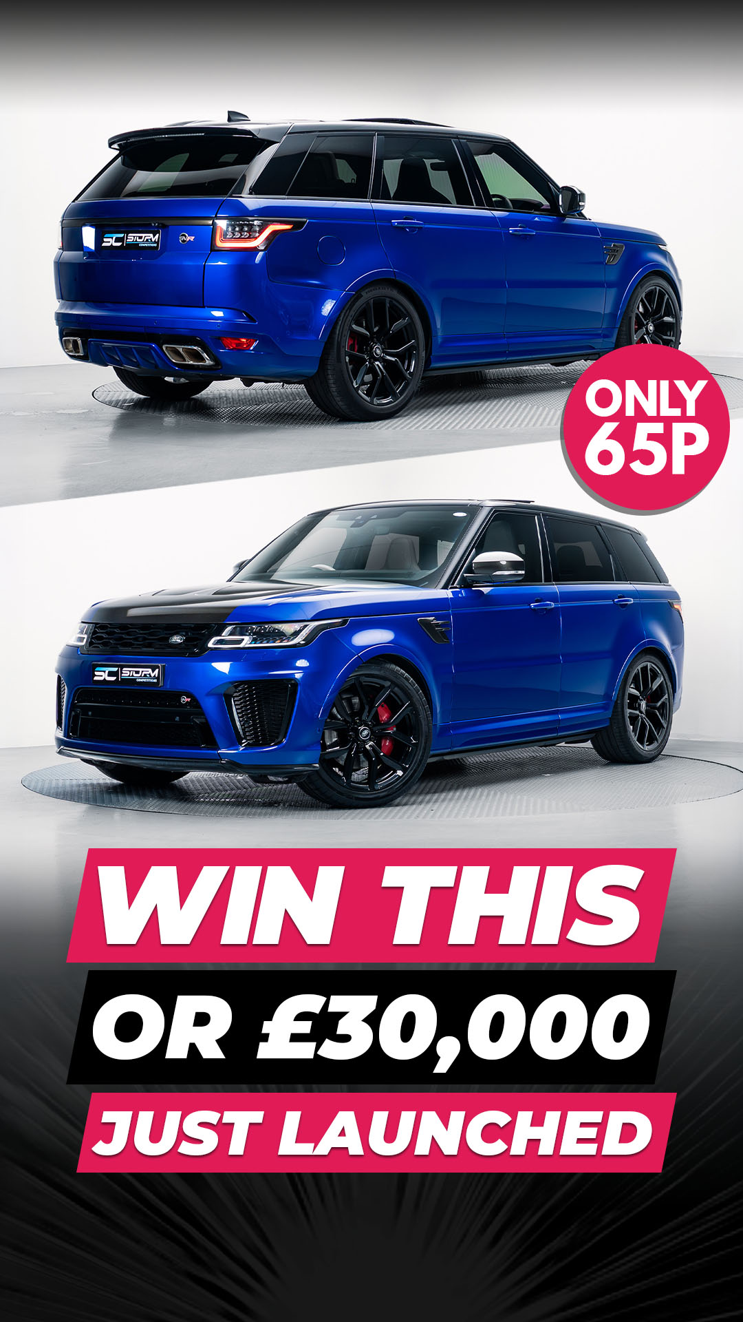 Storm Competitions Facebook ad