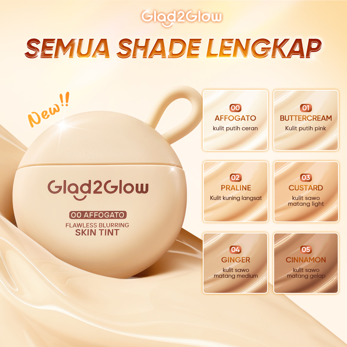 Glad2Glow Indonesia Facebook ad