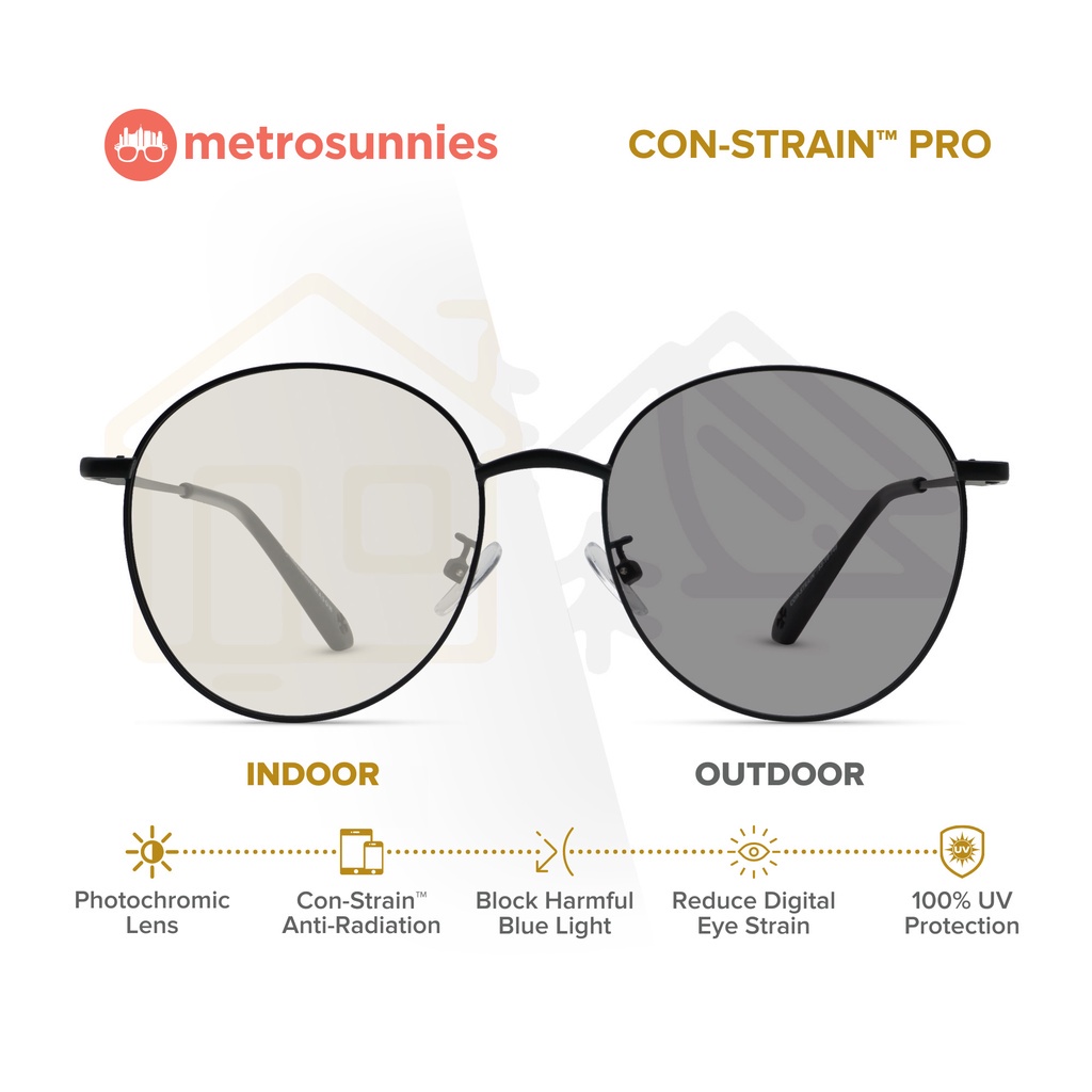 MetroSunnies Facebook ad: Aura Farming with Your New Specs Dual-Action Lenses…