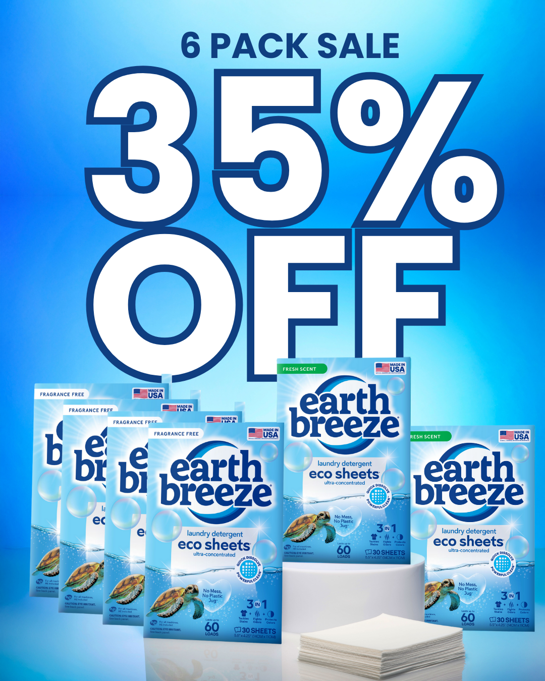 Earth Breeze Facebook ad