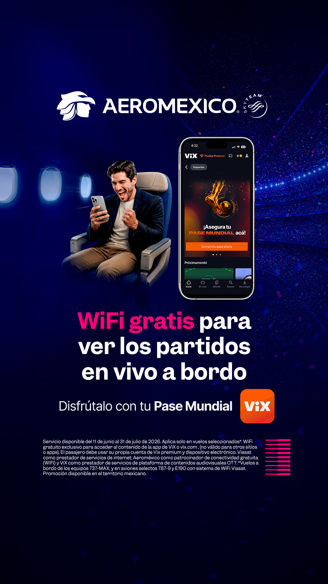 Aeromexico Facebook ad