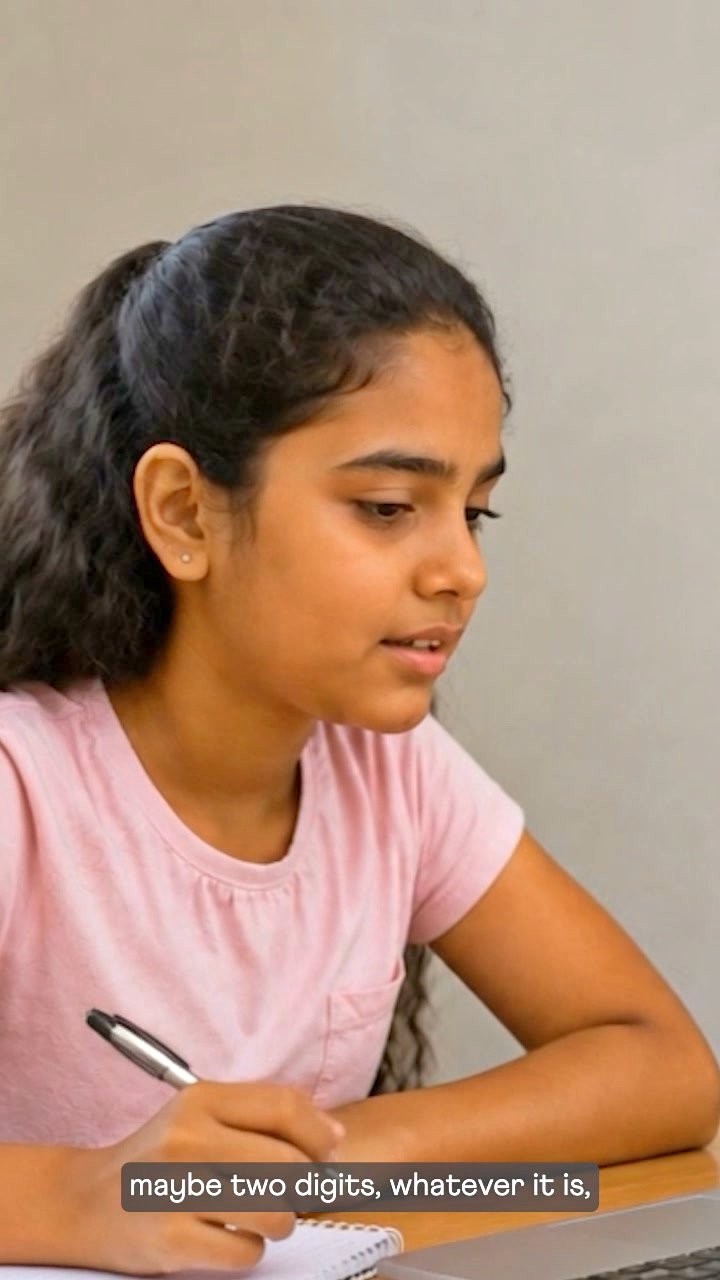 Cuemath Facebook ad: 1:1 Online Math Tutoring for Grades K-12