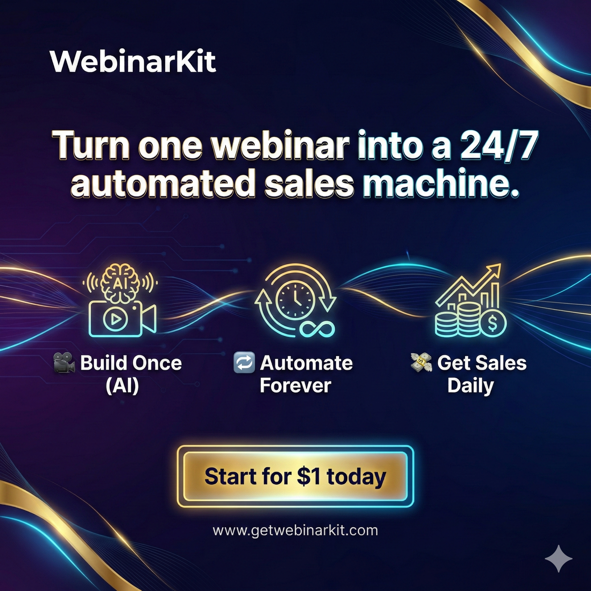 WebinarKit Facebook ad