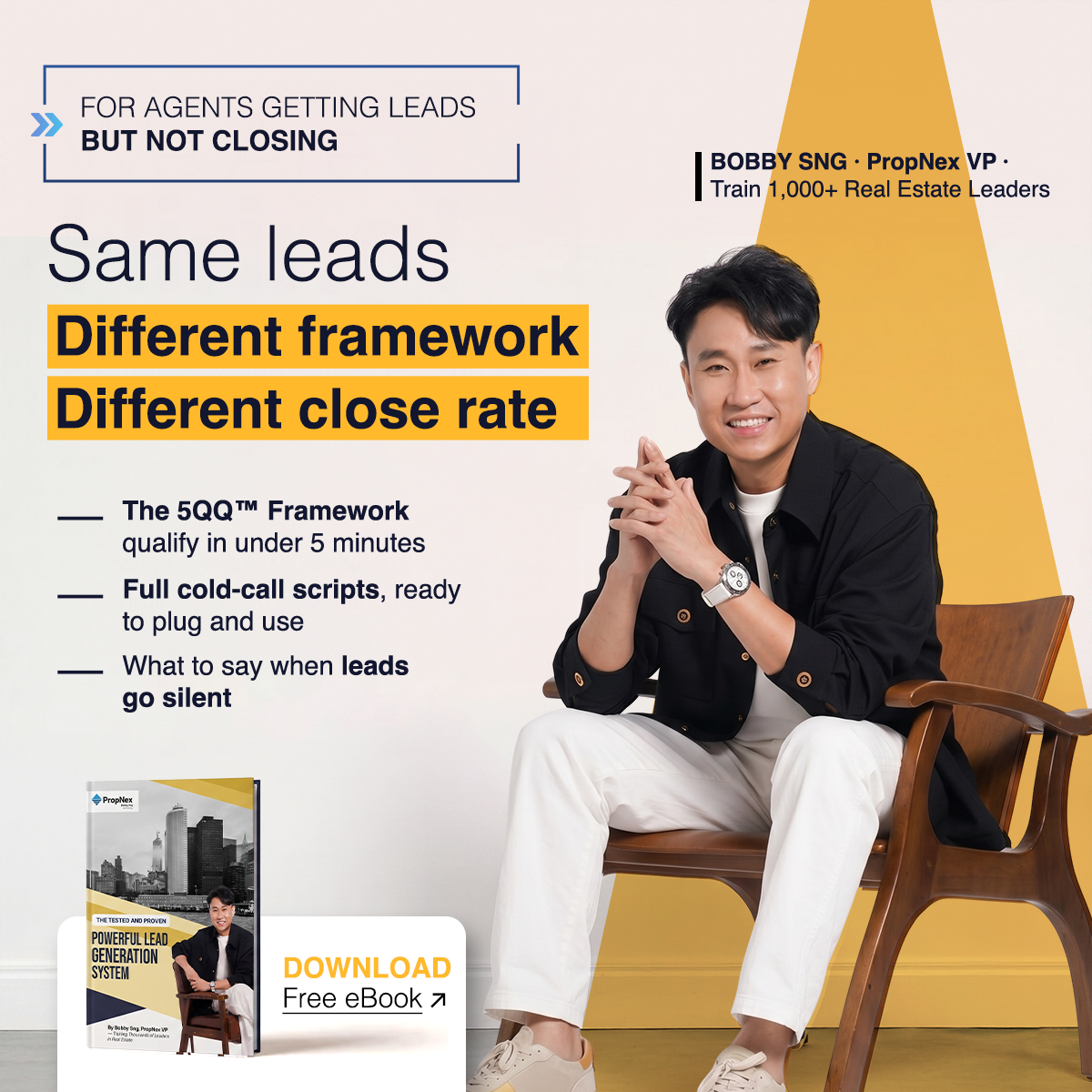 Bobby Sng Advisory Group, PropNex Realty Facebook ad