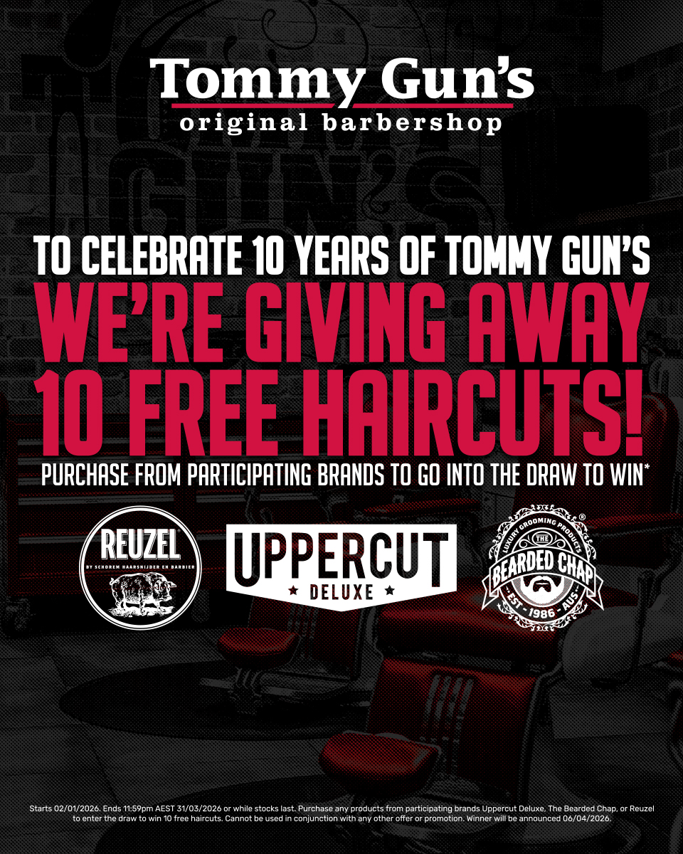 Tommy Gun's Australia Facebook ad from Feb 2, 2026