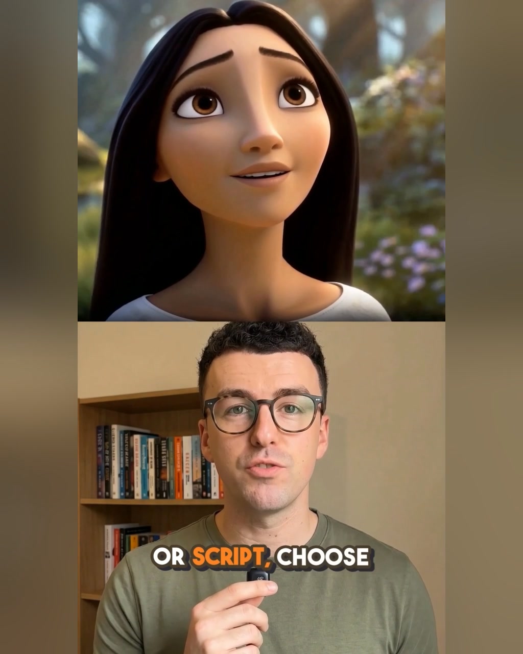 ToonBee AI Facebook ad: Create Bible Stories in Minutes with AI