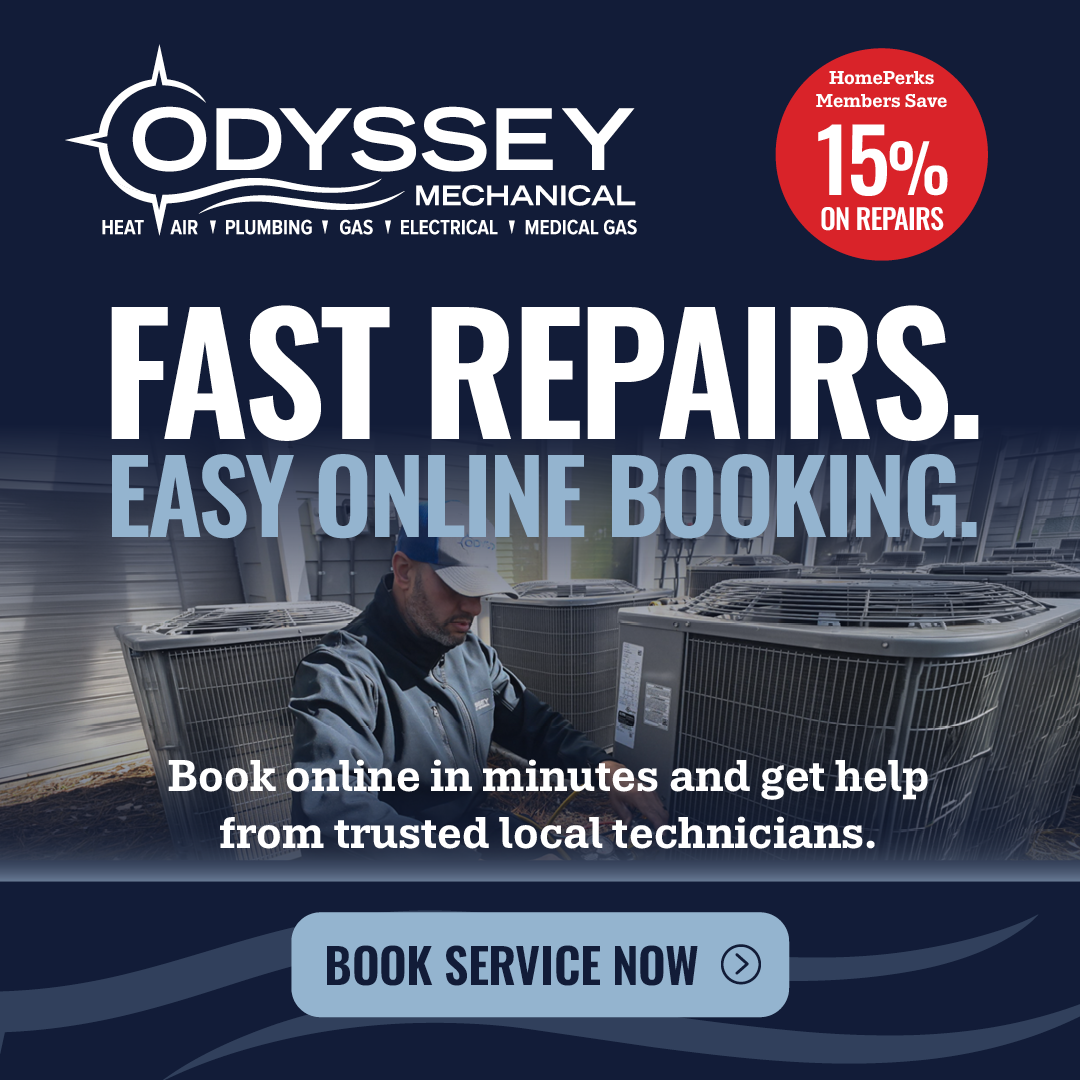 Odyssey Mechanical LLC Facebook ad: Your Whole Home Experts