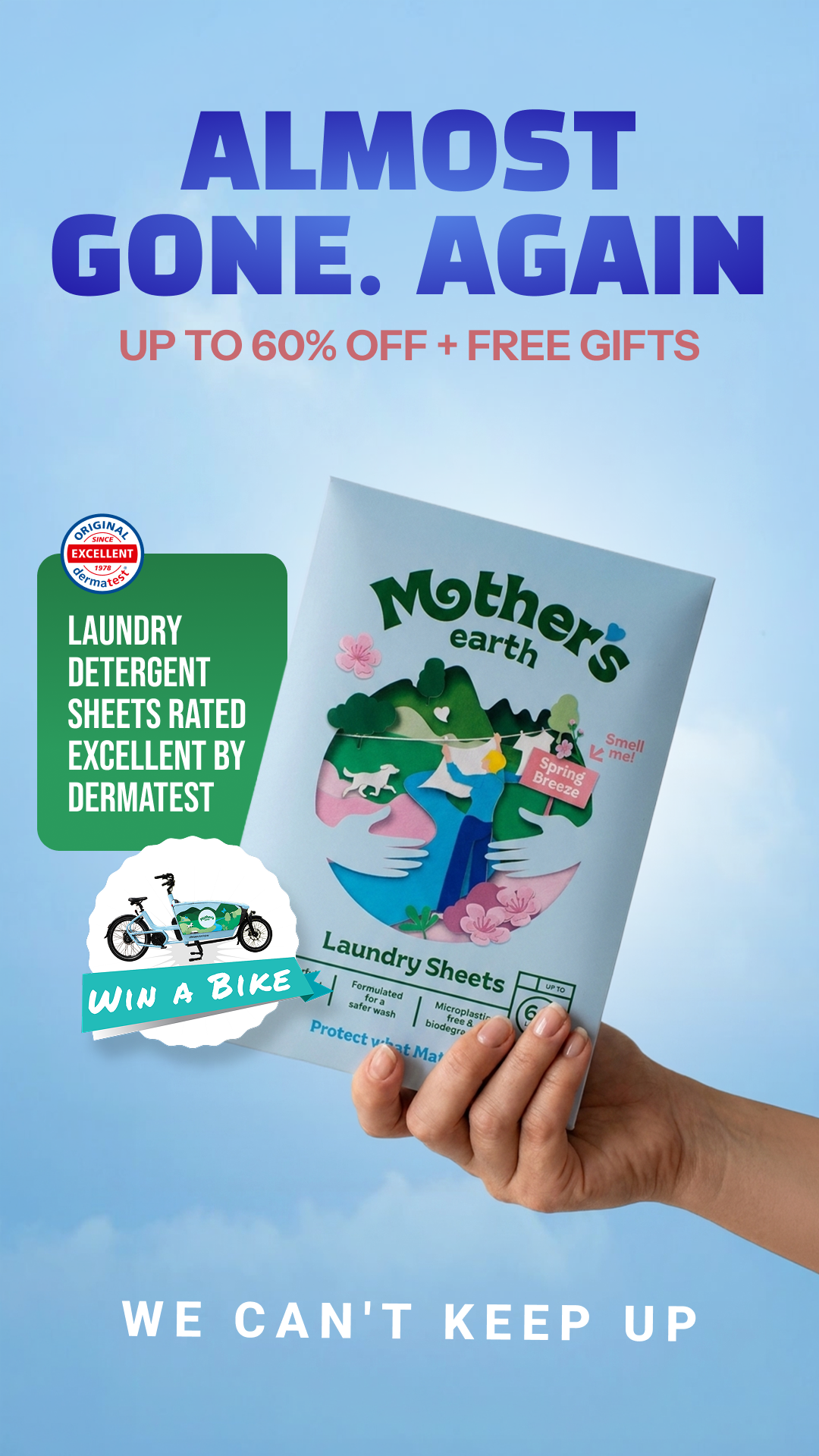 Mothers Earth Facebook ad