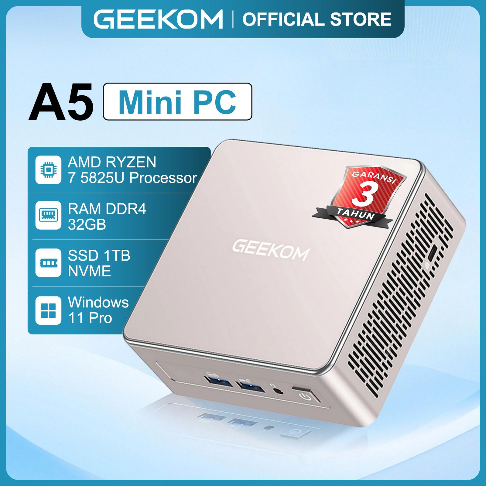 GEEKOMIndonesia Facebook ad: GEEKOM A5 Mini PC