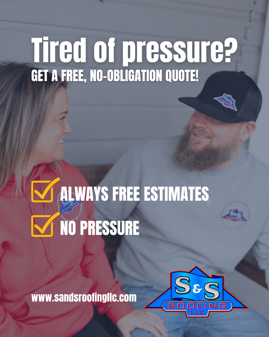 S&S Roofing Facebook ad