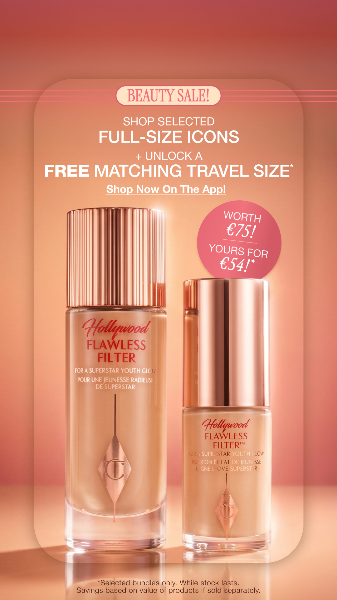 Charlotte Tilbury Facebook ad