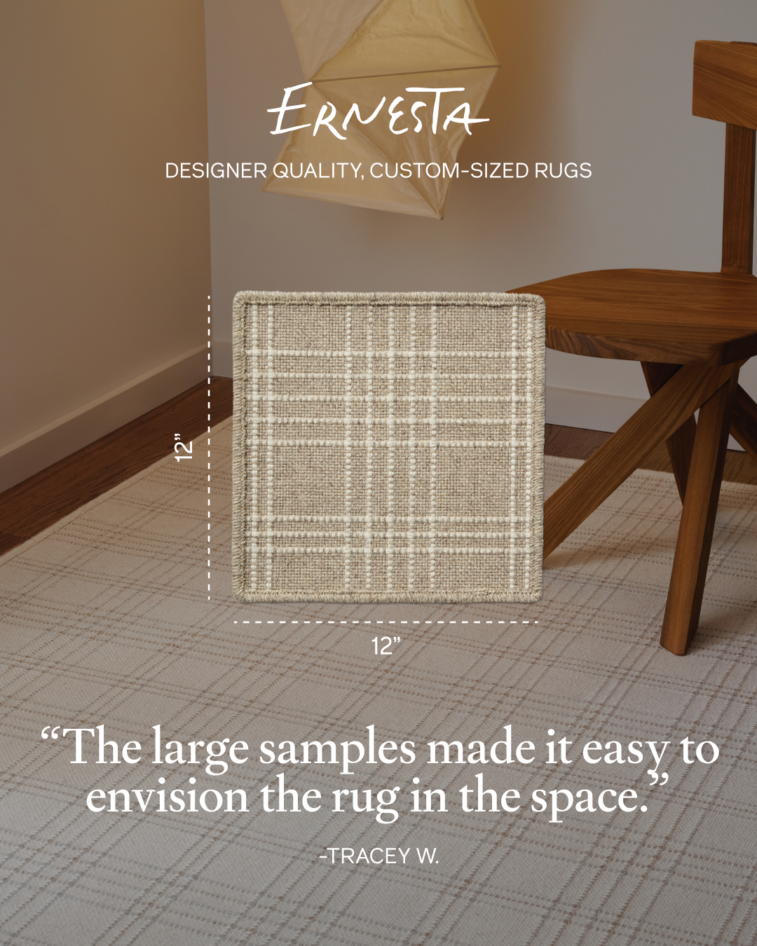 Ernesta Facebook ad