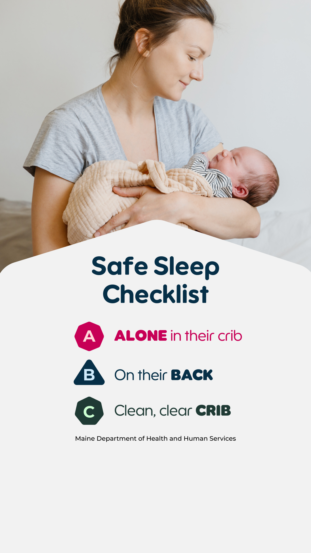 Safe Sleep for ME Facebook ad