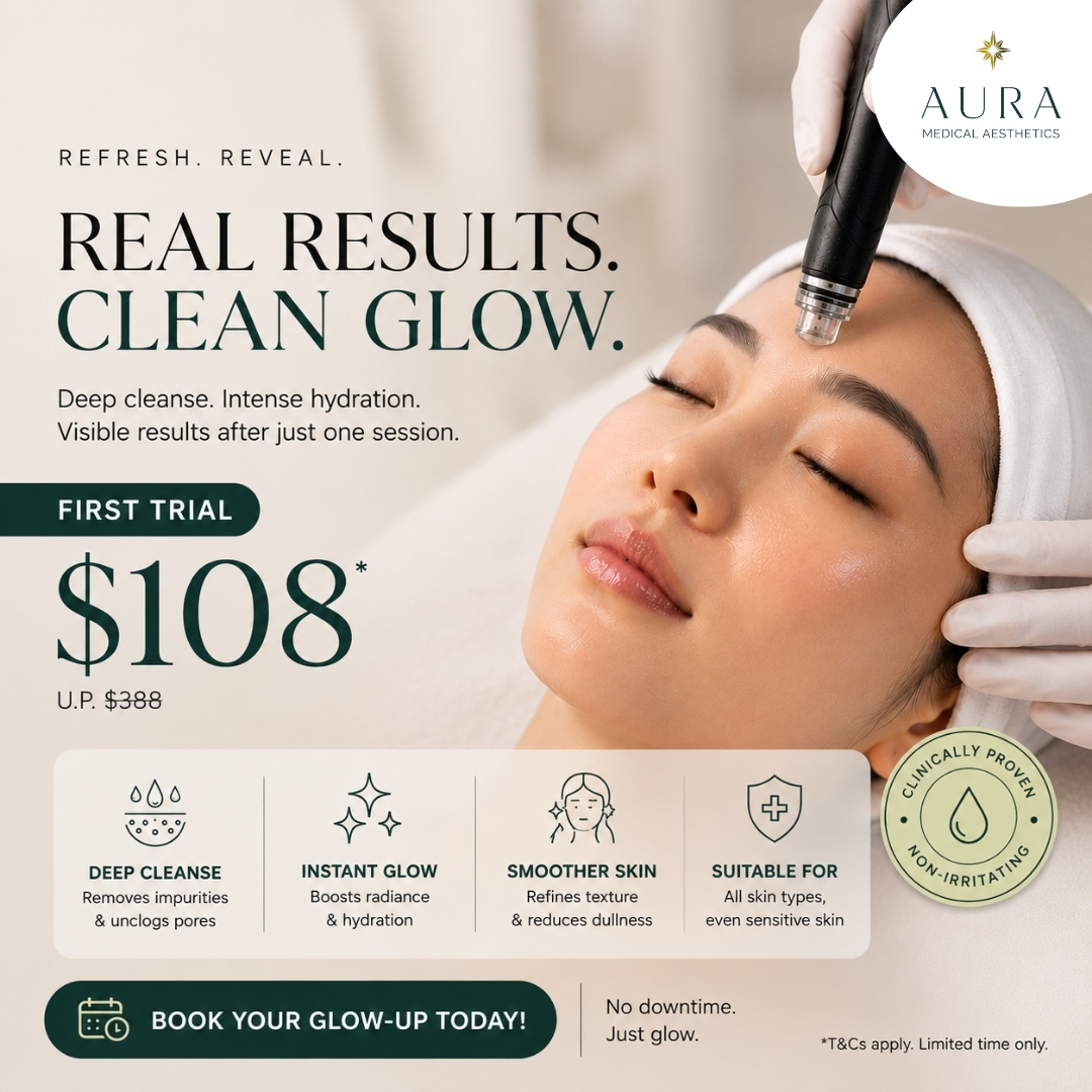 AURA Medical Aesthetics Facebook ad