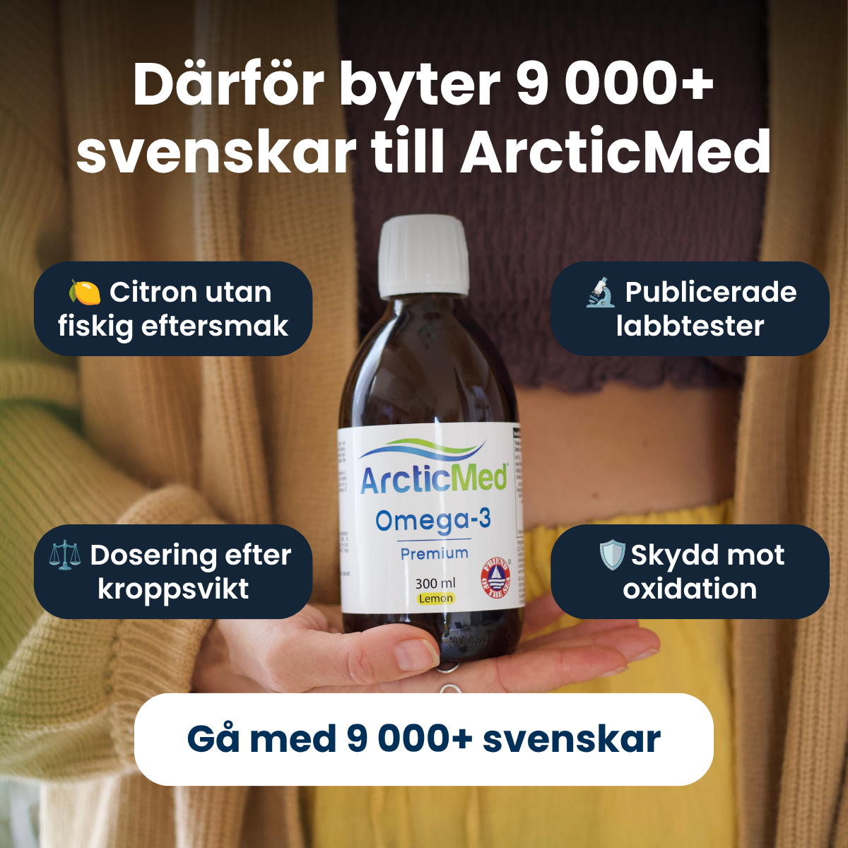 ArcticMed Omega-3 Facebook ad