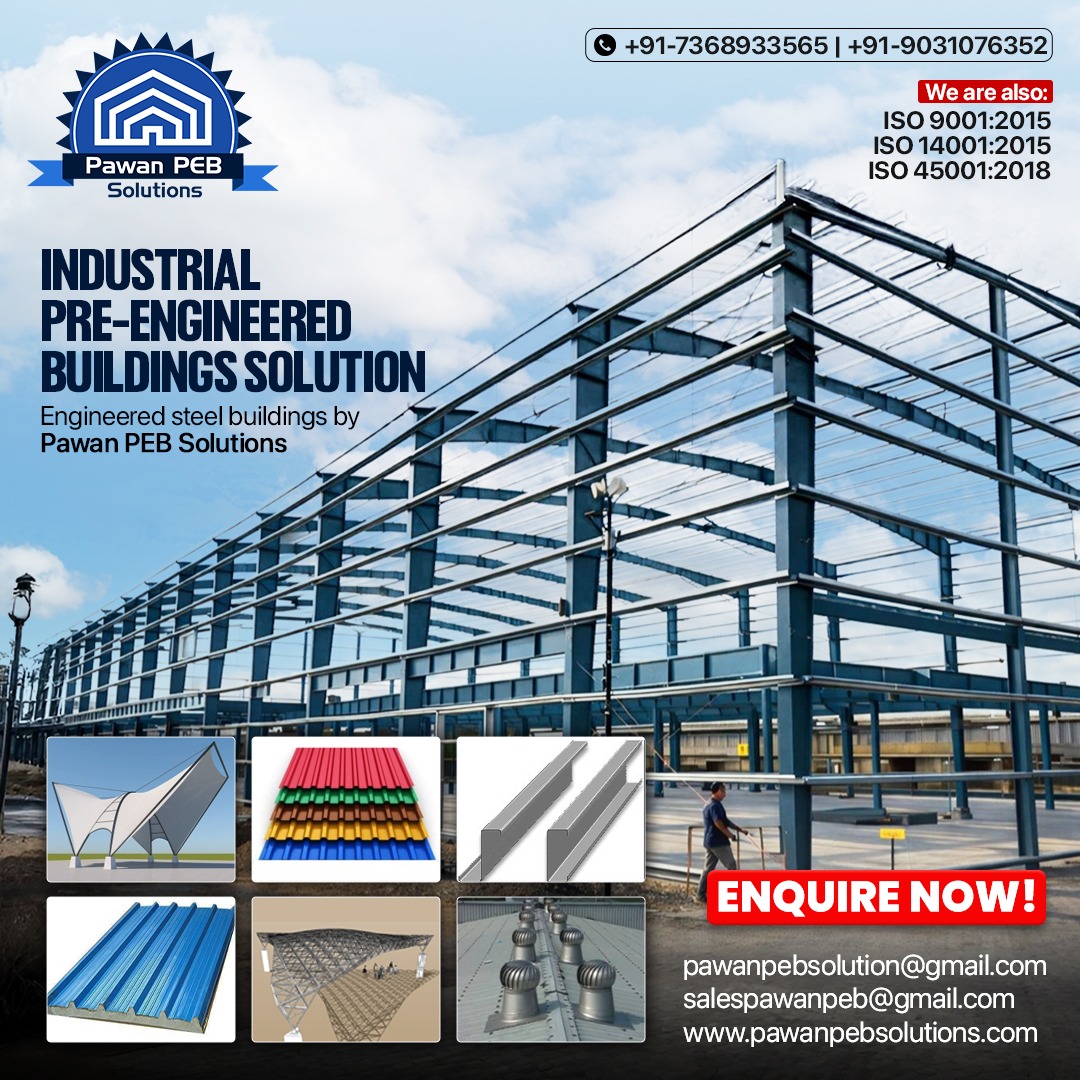 Pawan PEB Solutions Facebook ad: India's Leading PEB Manufacturer
