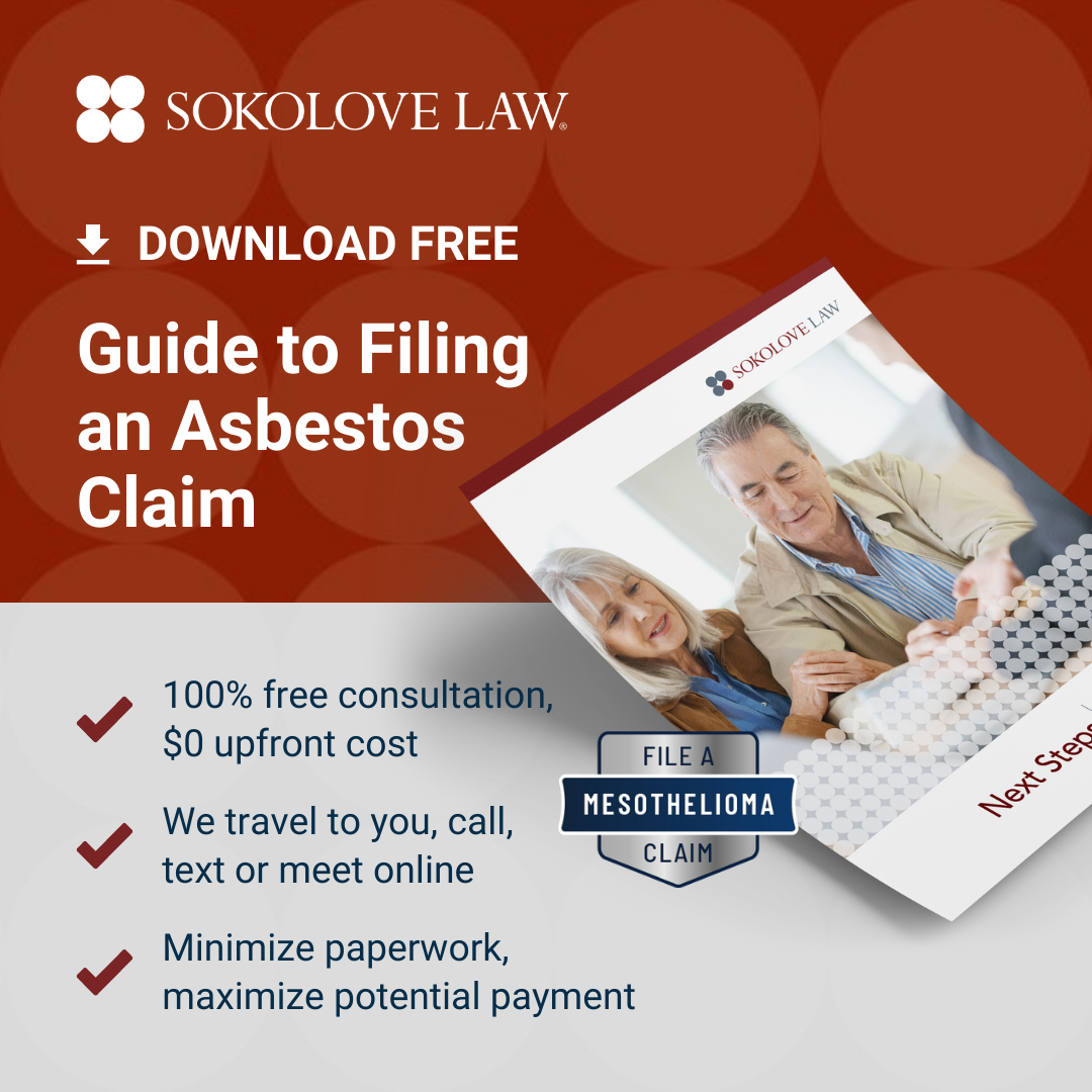 Sokolove Law Facebook ad