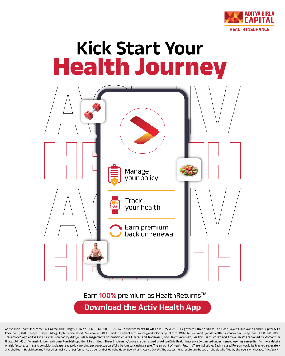 ABC - Aditya Birla Health Insurance Facebook ad