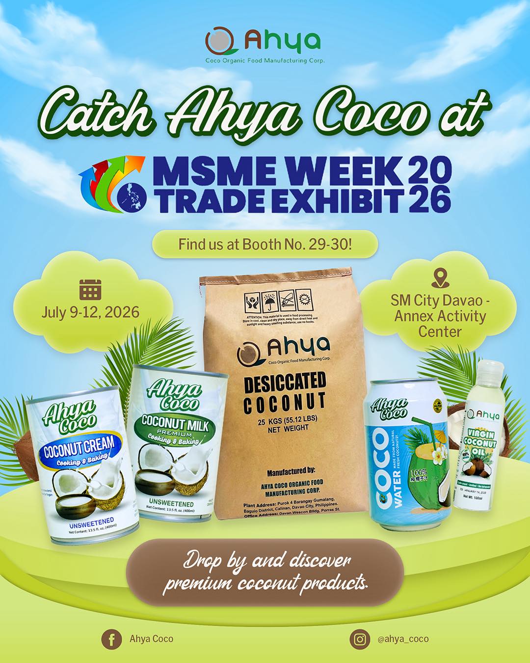 Ahya Coco Facebook ad
