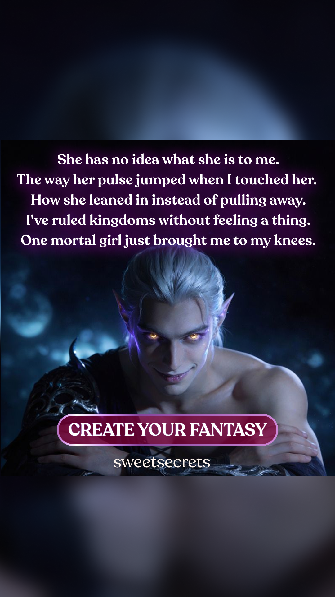 Sweetsecrets Facebook ad
