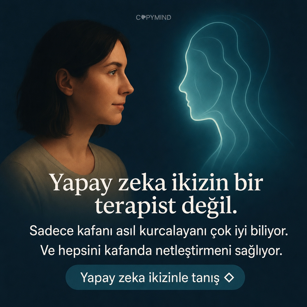 Copymind: heal with AI twin Facebook ad