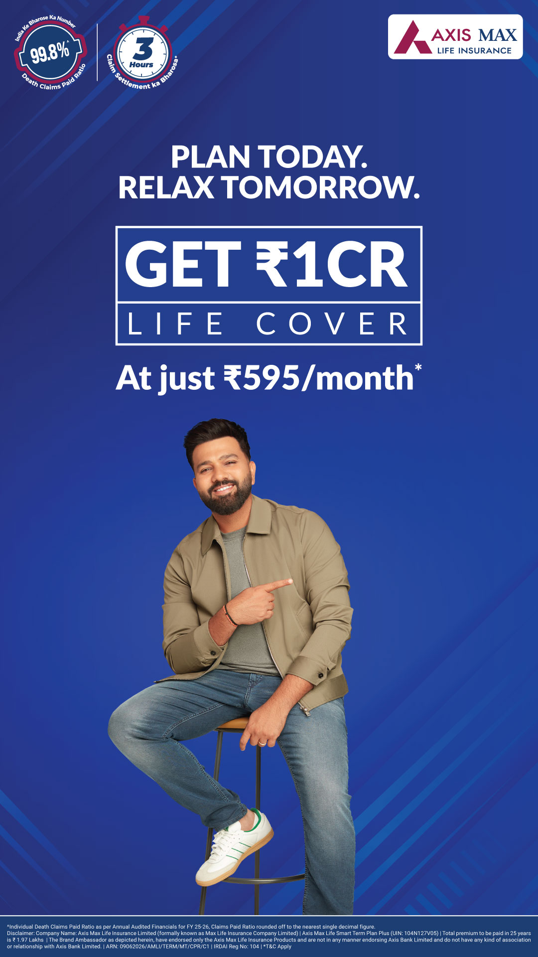 Axis Max Life Insurance Facebook ad
